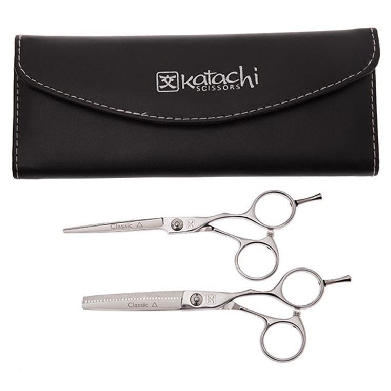 Katachi Парикмахерские ножницы K1 Набор парикмахерских ножниц в чехле  Набор парикмахерских ножниц в чехле 