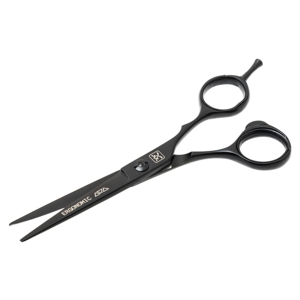 Katachi Парикмахерские ножницы K3155B Ножницы для стрижки Black Ergonomic 5.5" Ножницы для стрижки Black Ergonomic 5.5"