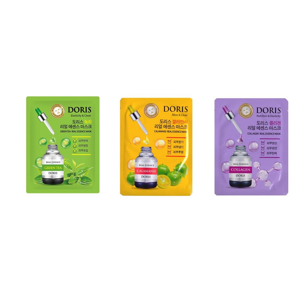 Jigott Skin Care Doris Real Essence Mask Маска на тканевой основе