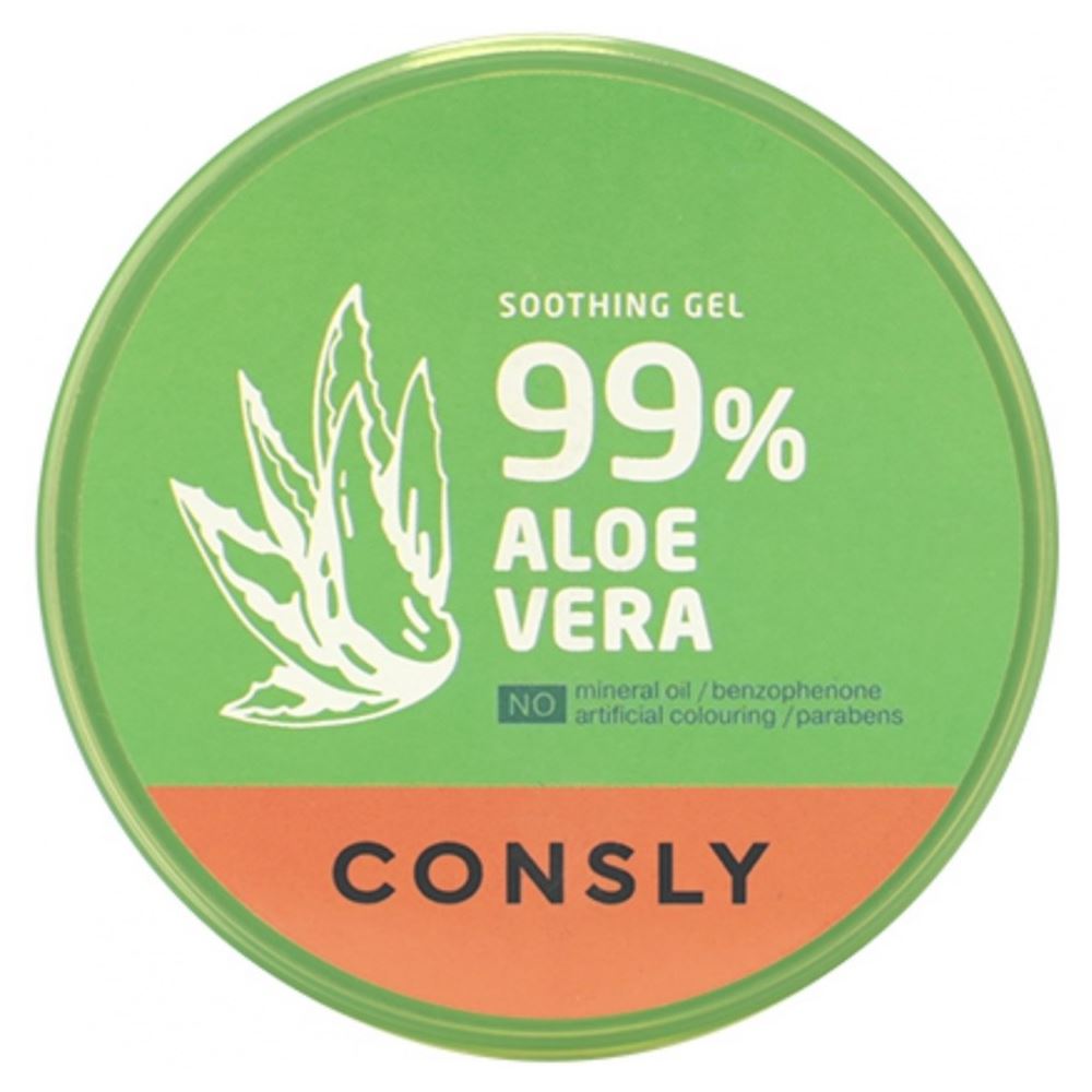 Consly Face Care Aloe Vera Soothing Gel  Успокаивающий гель с экстрактом алоэ вера
