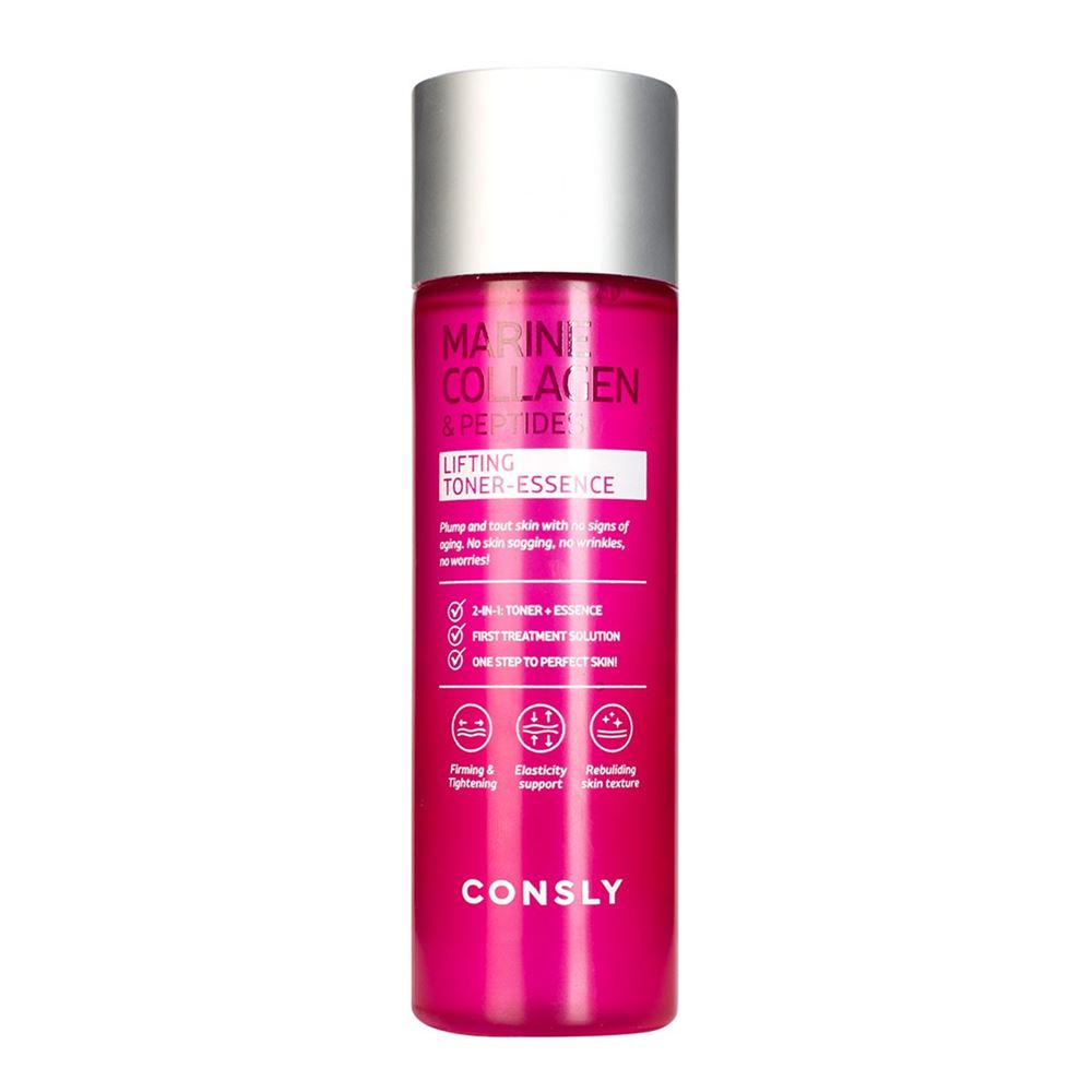 Consly Face Care Marine Collagen & Peptides Lifting Toner-Essence  Укрепляющий тонер-эссенция с коллагеном и пептидами