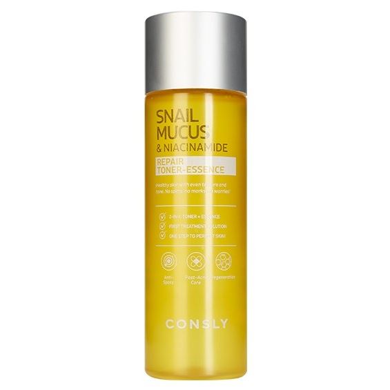 Consly Face Care Snail Mucus & Niacinamide Repair Toner-Essence  Восстанавливающий тонер-эссенция с муцином улитки и ниацинамидом