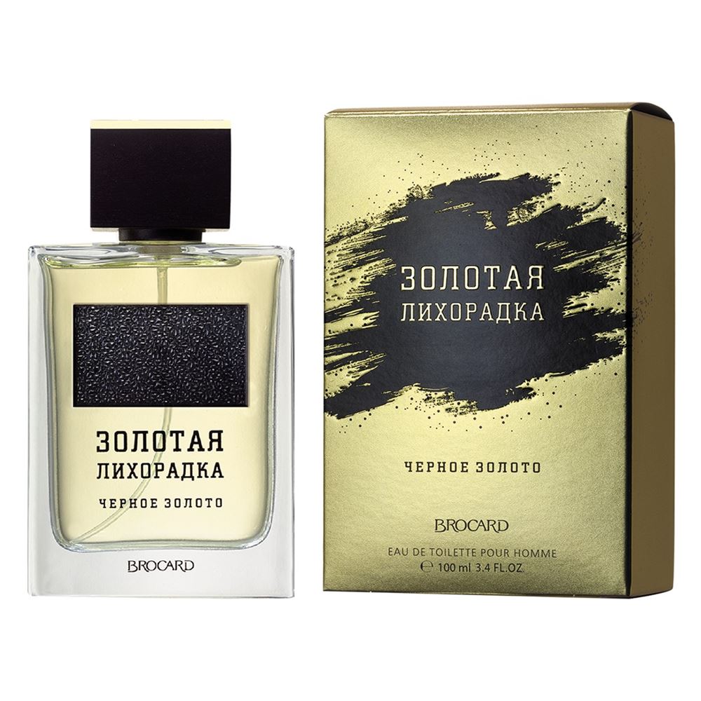 Fragrance Brocard Золотая лихорадка Черное Золото Аромат группы шипровые фруктовые