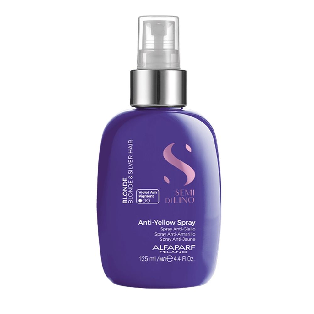 Alfaparf Milano Semi Di Lino Diamond Blonde Anti - Yellow Spray Несмываемый спрей анти-жёлтый