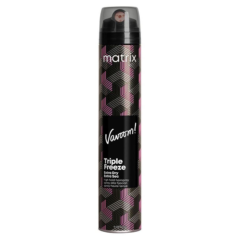 Matrix Vavoom Triple Freeze Extra Dry High Hold Hairspray  Лак экстремально сильной фиксации подвижной укладки
