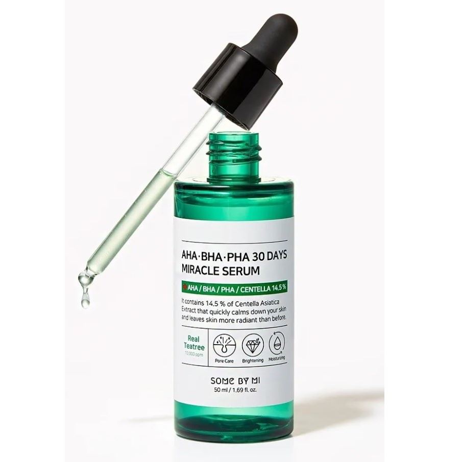 Some By Mi Faсe Care AHA-BHA-PHA 30 Days Miracle Serum Light  Лёгкая сыворотка для лица с кислотами
