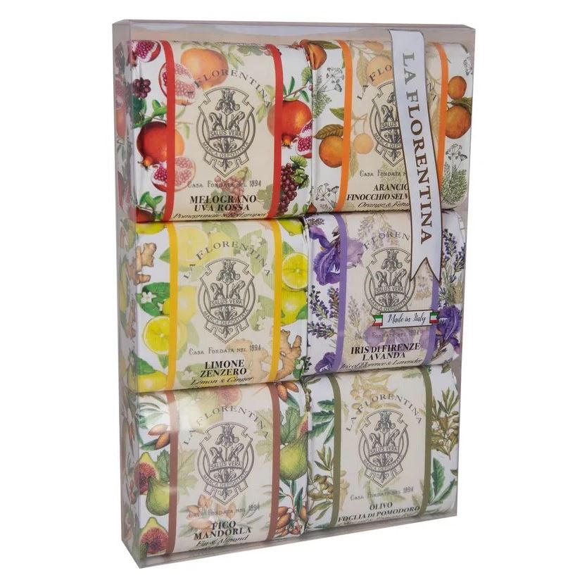 La Florentina Soap Набор мыла Фруктовые сады 6*106 Набор мыла 