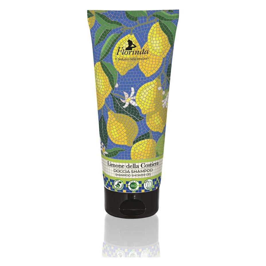 Florinda Tessuti Italiani Mosaico Italiano Shampoo Shower Gel Limone della Costiera Коллекция Итальянская Мозаика. Гель для душа Прибрежный Лимон
