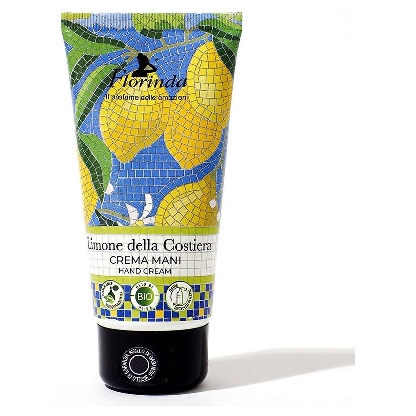 Florinda Tessuti Italiani Mosaico Italiano Hand Cream Limone della Costiera Коллекция Итальянская Мозаика. Крем для рук Прибрежный Лимон 
