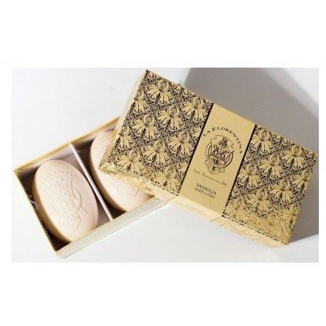 La Florentina Soap Набор Xmas Gold Lace 3*150 Коллекция Xmas мыло Золотое кружево