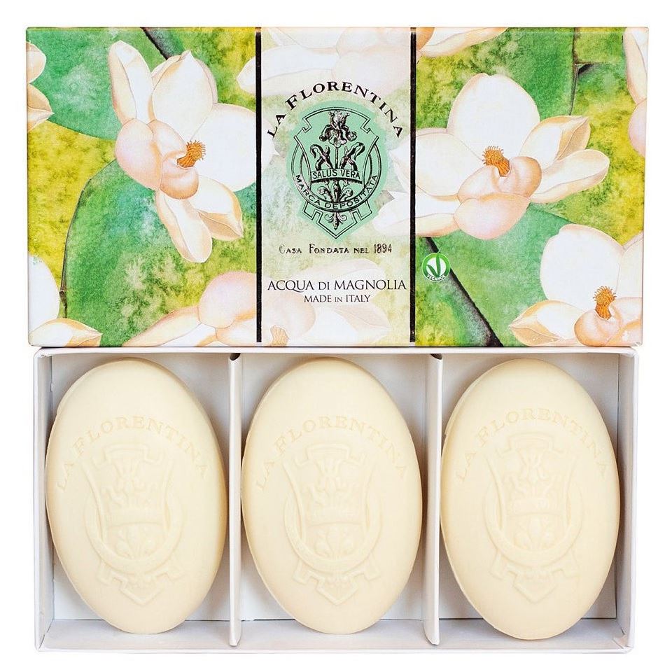 La Florentina Soap Набор мыла Fresh Magnolia
 3*150 Набор мыла Свежая магнолия 