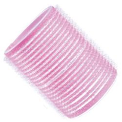 h10551-44 Бигуди на липучке розовые 44*63 мм 