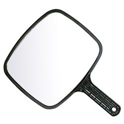 h10523 Зеркало с ручкой 33*23 см