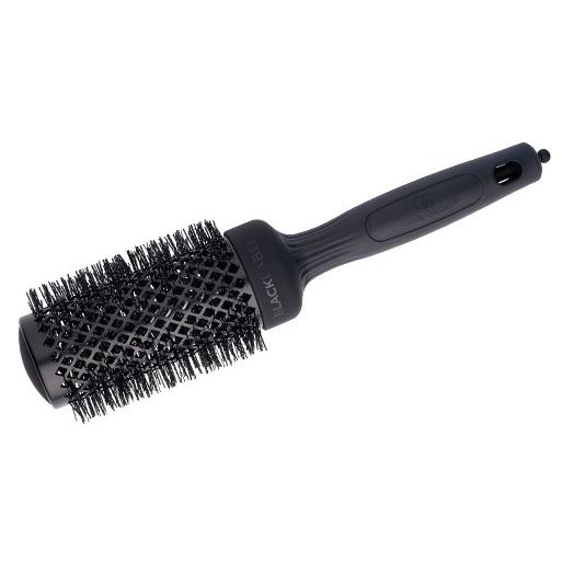 Olivia Garden Брашинги для волос ID2118/BR-BL1PC-TH044 Термобрашинг EXPERT BLOWOUT SHINE Wavy Bristles Black Label 45 мм Термобрашинг