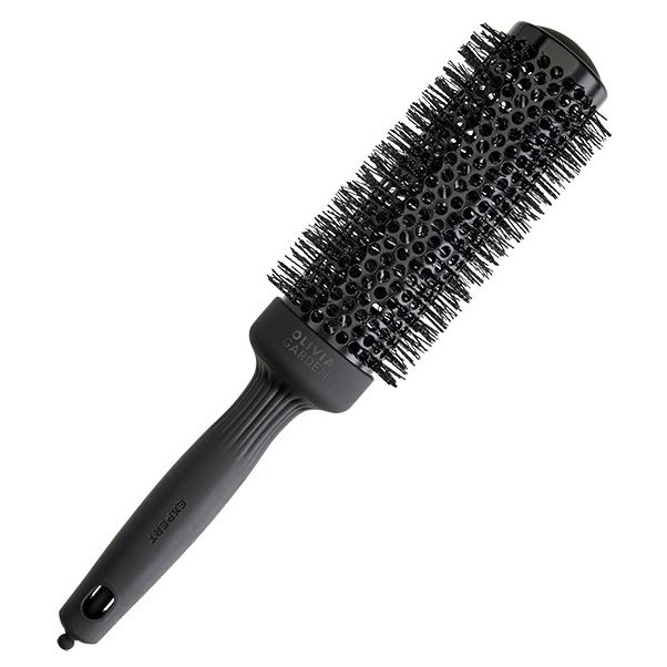 Olivia Garden Брашинги для волос ID2127/BR-BL1PC-TSP45 Термобрашинг EXPERT BLOWOUT SPEEDXL Wavy Bristles Black Label 45 мм Термобрашинг