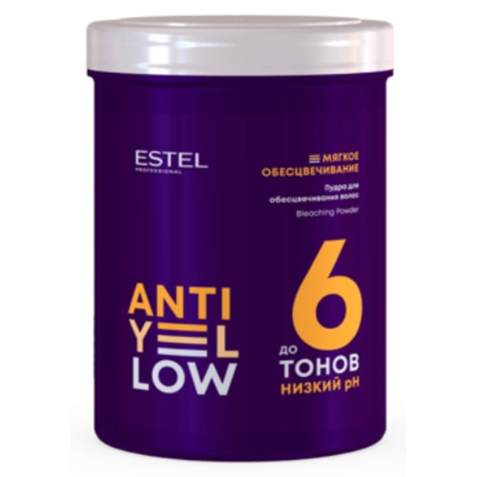 Estel Professional Coloring Hair Anti-Yellow Пудра для обесцвечивания волос Пудра для обесцвечивания волос до 6 тонов