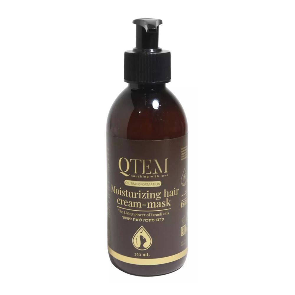 Qtem Oil Transformation Moisturizing Hair Cream-Mask Несмываемая увлажняющая крем маска для волос