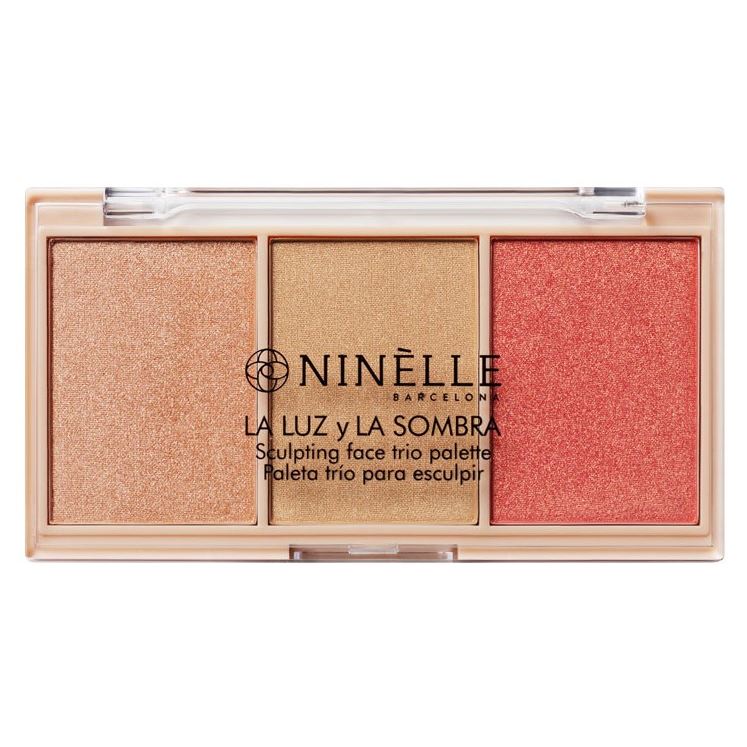 Ninelle Make Up La Luz Y La Sombra Sculpting Face Trio Palette Палетка для скульптурирования лица
