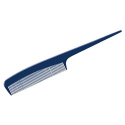 h10716 Расческа для стрижки выгнутая с хвостиком 20,8 см