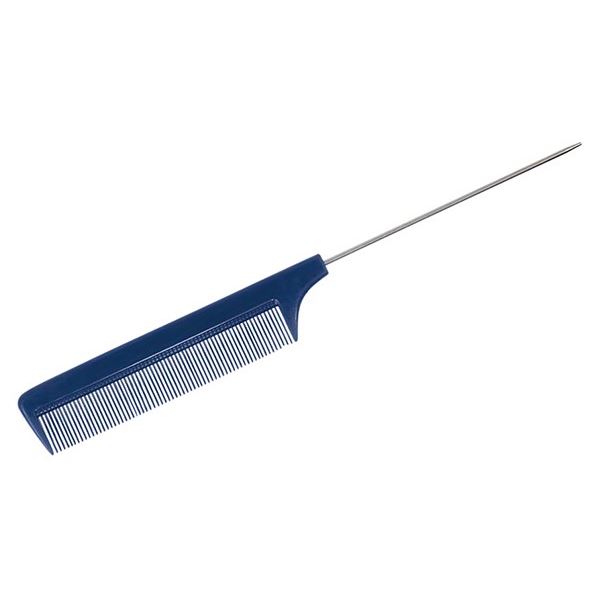 Harizma Professional Щетки и расчески для волос h10722 Расческа для стрижки с металлическим хвостиком 22,0 см (частые зубцы) Расческа для стрижки с металлическим хвостиком 22,0 см (частые зубцы)