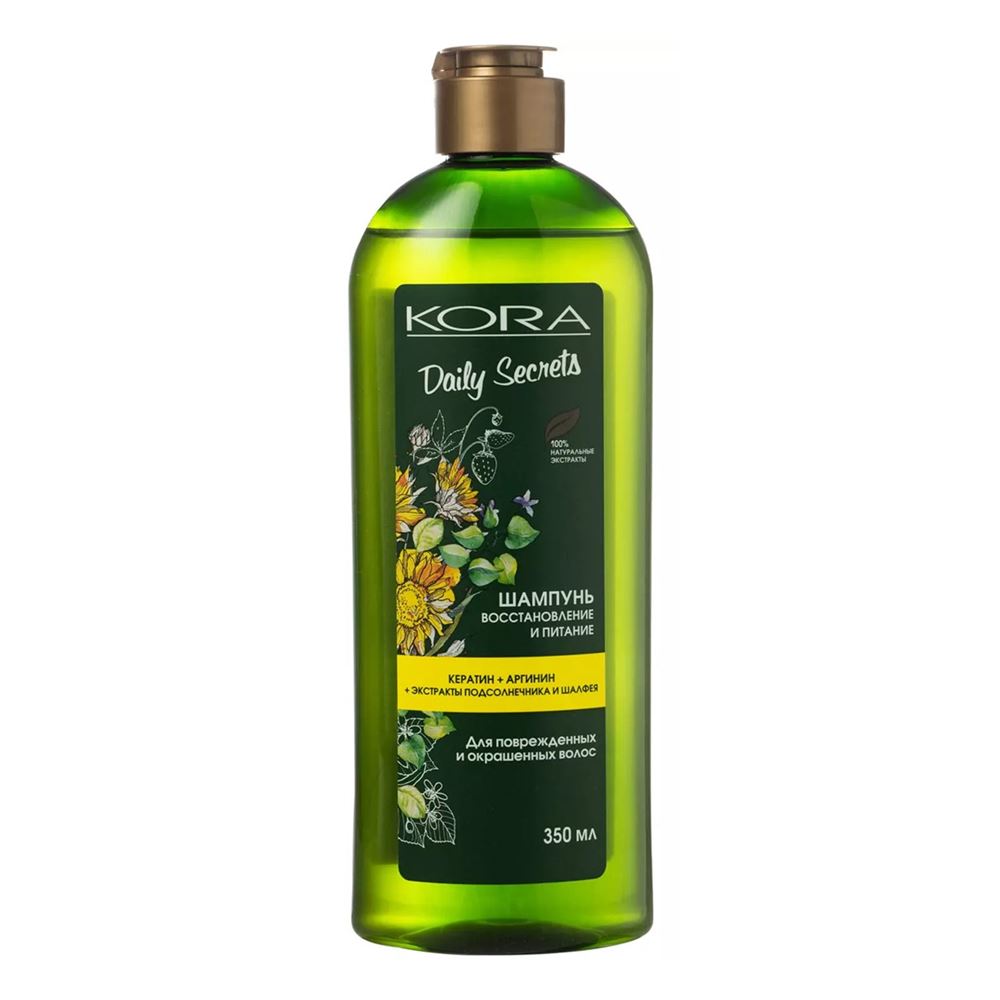 KORA Уход за волосами Daily Secrets Шампунь «Восстановление и Питание» Шампунь «Восстановление и Питание»