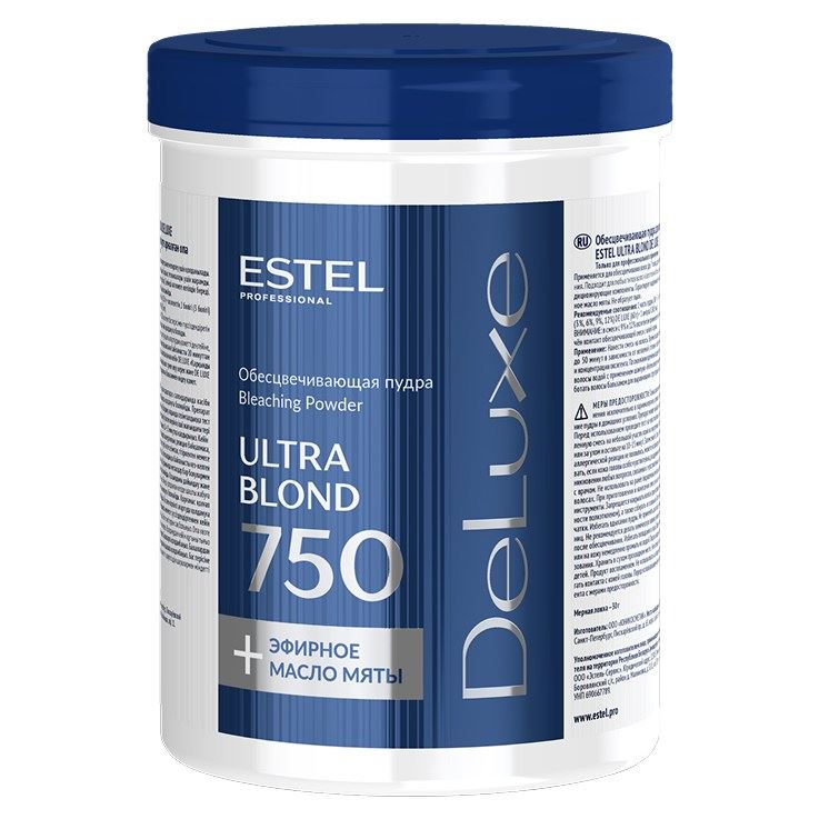 Estel Professional Coloring Hair De Luxe Ultra Blond Bleaching Powder Пудра для обесцвечивания волос