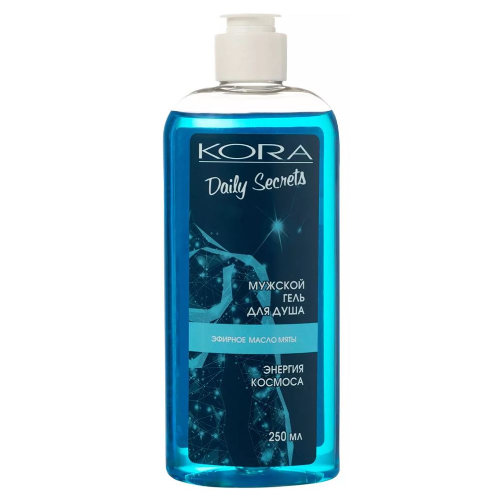 KORA Для ванны и душа Daily Secrets Мужской гель для душа «Энергия космоса» Мужской гель для душа «Энергия космоса»