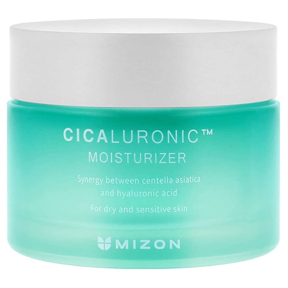 Mizon Face Care Cicaluronic Moisturizer  Увлажняющий крем для лица с экстрактом центеллы азиатской и гиалуроновой кислотой