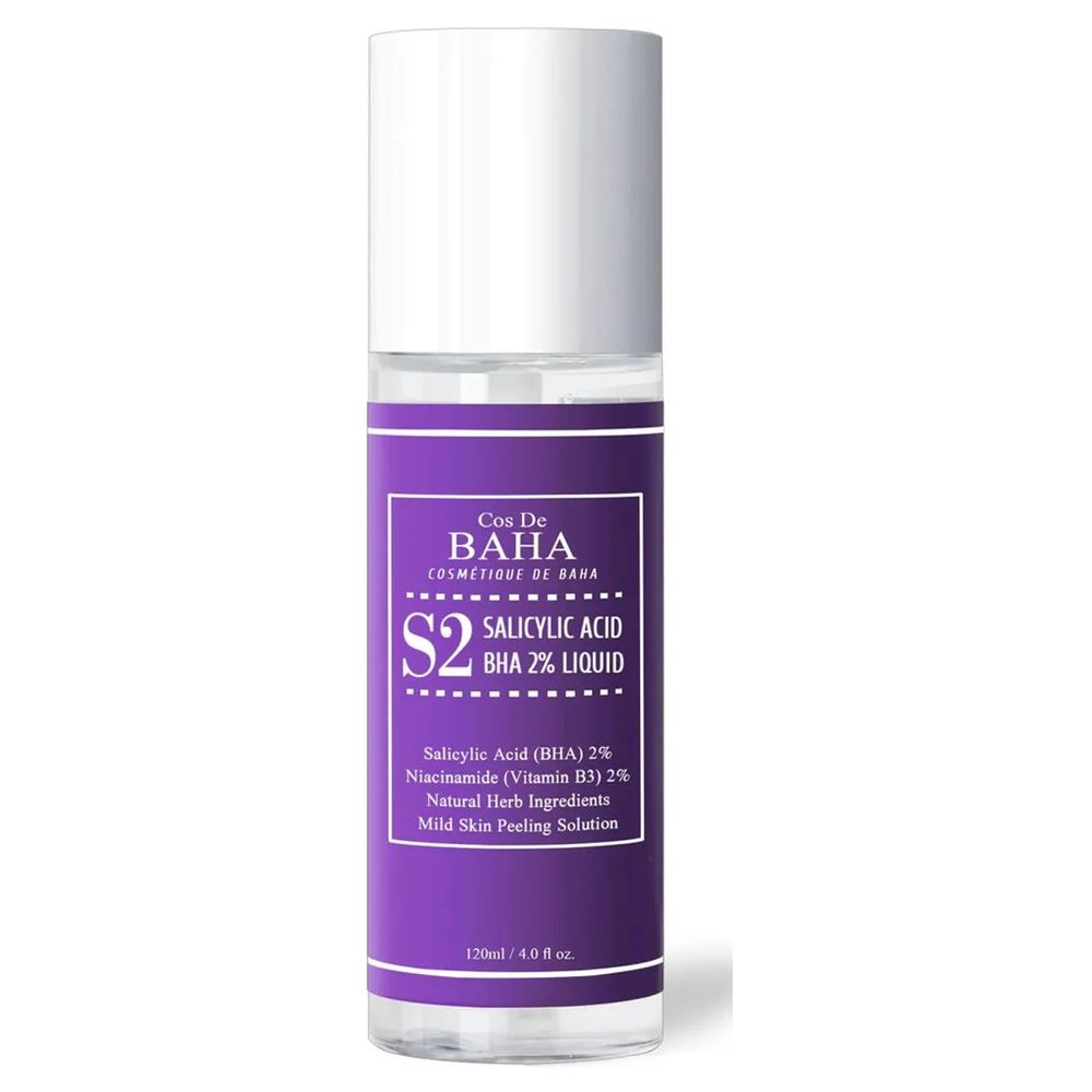 Cos De Baha Toner Salicylic Acid 2% Liquid  S2 Эссенция-тонер для лица с салициловой кислотой 