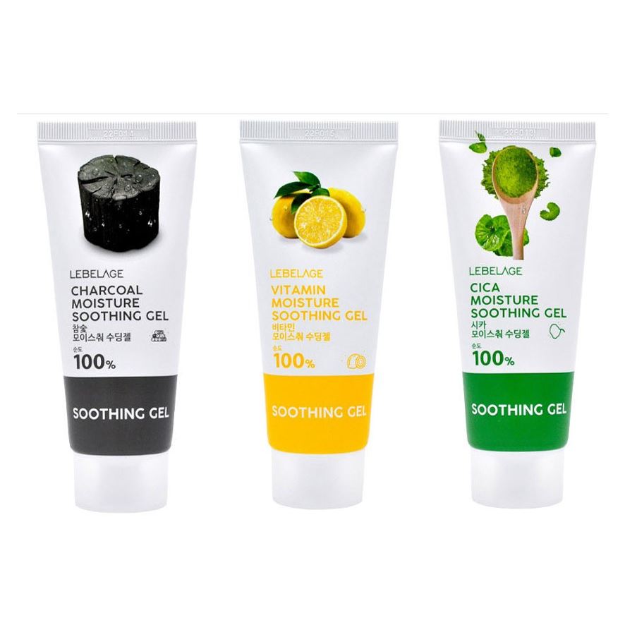 Lebelage Face Care 100% Moisture Purity Soothing Gel  Увлажняющий успокаивающий гель для лица и тела