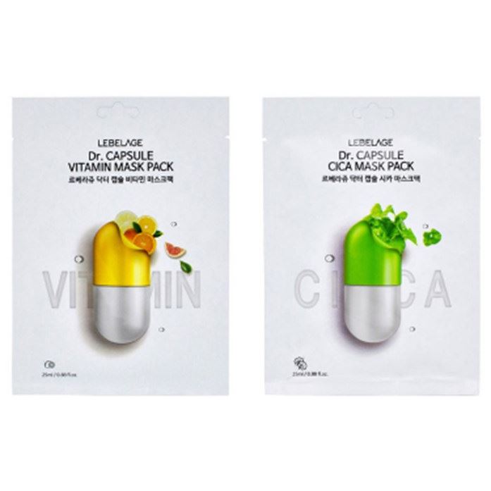 Lebelage Face Care Dr. Capsule Mask Pack Маска для лица тканевая