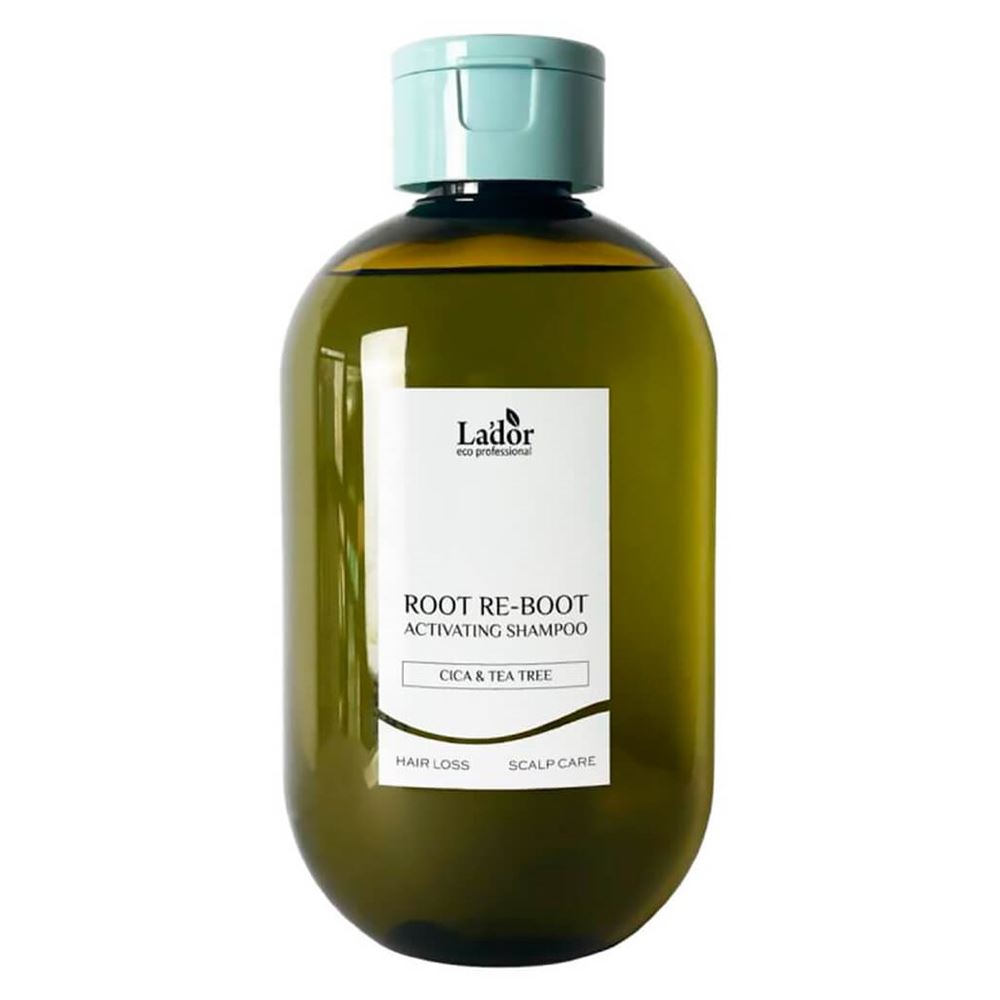 La'dor  Hair Care Root Re-Boot Activating Shampoo Cica & Tea Tree Шампунь против выпадения волос для жирной и проблемной кожи головы