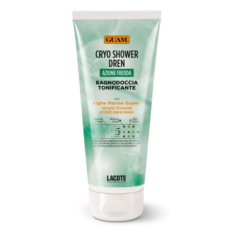 Guam Corpo  CRYO Криогель для душа дренажный тонизирующий CRYO Shower Dren