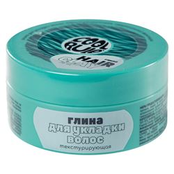 Глина для укладки волос текстурирующая, сверхсильной фиксации Hair Clay