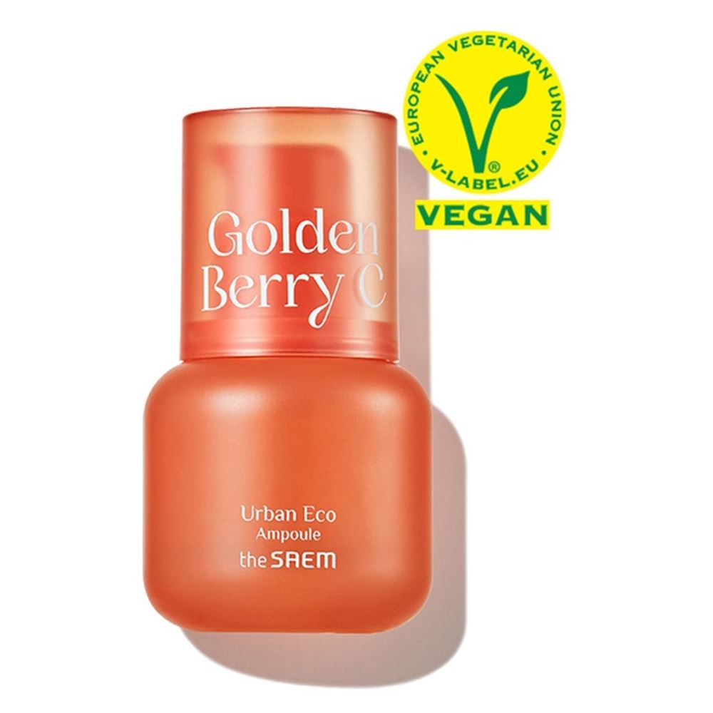 The Saem Face Care Urban Eco Golden Berry C Ampoule Осветляющая ампульная сыворотка от морщин и пигментации 