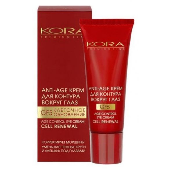 KORA Кожа вокруг глаз Anti-Age Крем для контура вокруг глаз Антивозрастной крем для контура вокруг глаза