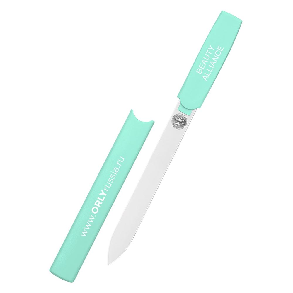 ORLY Инструменты и аксессуары Crystal Line Light Green Стеклянная двусторонняя пилка (абразивность: 360)