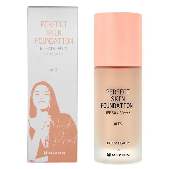 Mizon Make Up Perfect Skin Foundation BLSSM BEAUTY SPF30/PA+++ Солнцезащитный тональный крем