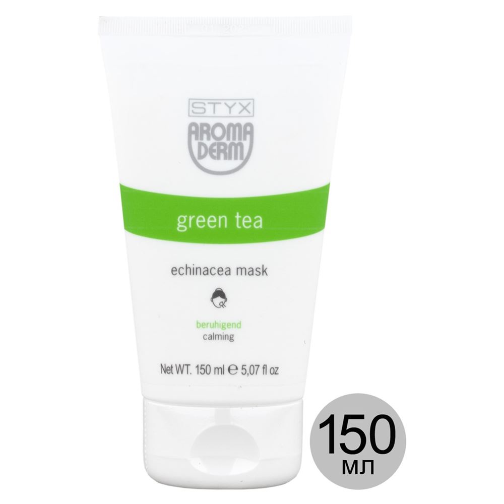 STYX Green Tea & Green Asia  Green Tea Успокивающая маска Эхинацея Успокивающая маска для проблемной кожи Эхинацея
