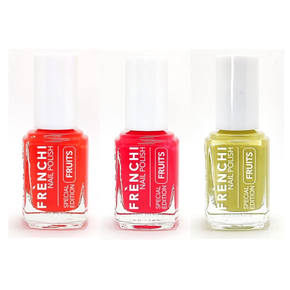 Frenchi Make Up Nail Polish Fruits Лак для ногтей Special edition collection "Fruits"