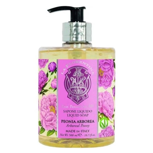 La Florentina Soap Liquid Soap Arboreal Peony Жидкое мыло  Изысканный Пион
