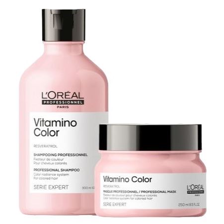 L'Oreal Professionnel Vitamino Color Набор Vitamino Color Spring Set Набор Весенний Vitamino Color для защиты цвета окрашенных волос: шампунь, маска