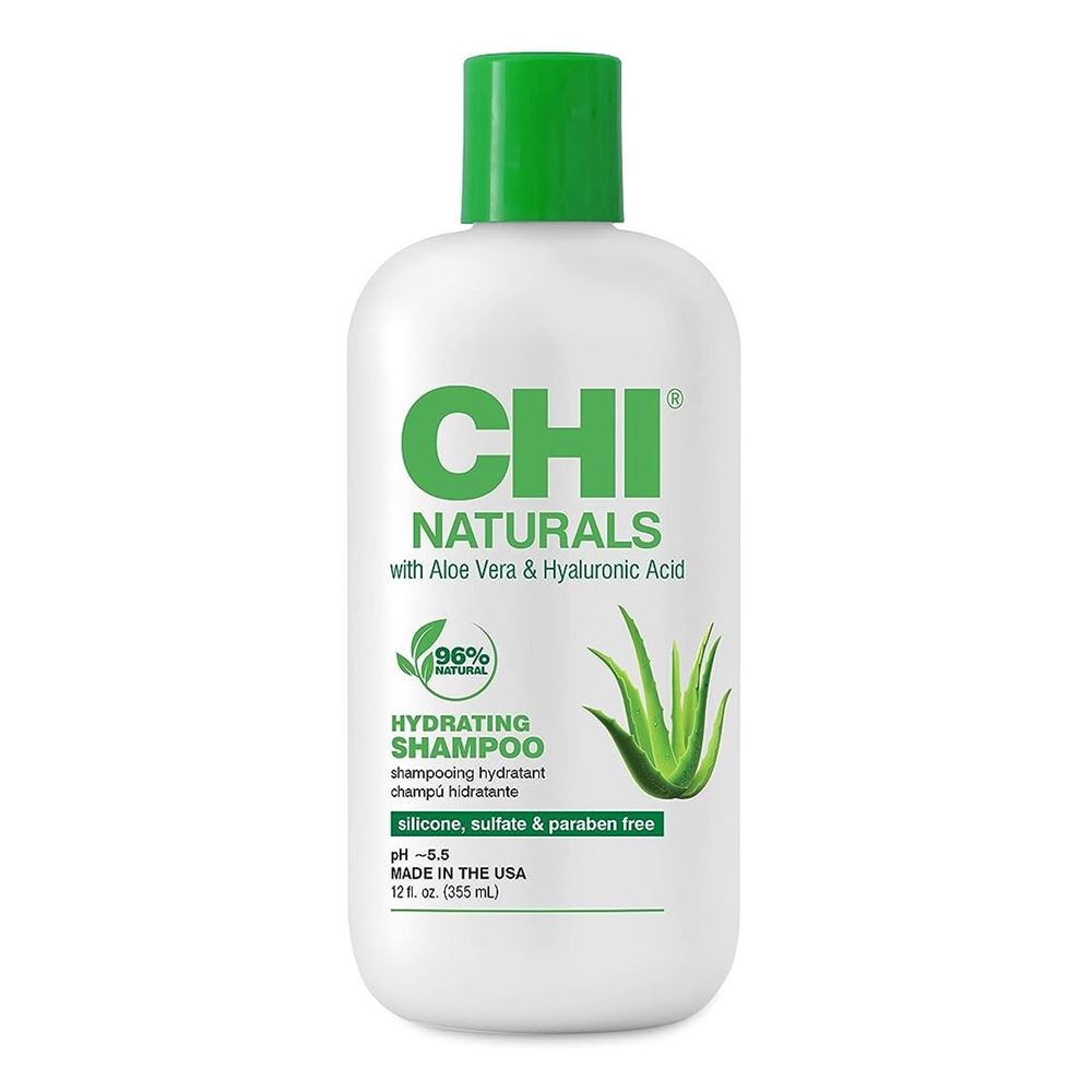 CHI Aloe Vera Naturals Aloe Vera Hydration Shampoo with Aloe Vera & Hyaluronic Acid Шампунь увлажняющий с алоэ вера и гиалуроновой кислотой