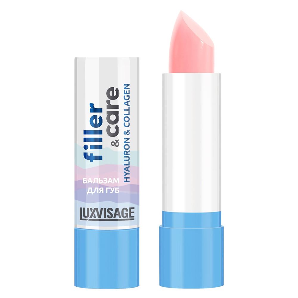 Luxvisage Make Up Бальзам для губ Filler & Care Hyaluron & Collagen Бальзам для губ