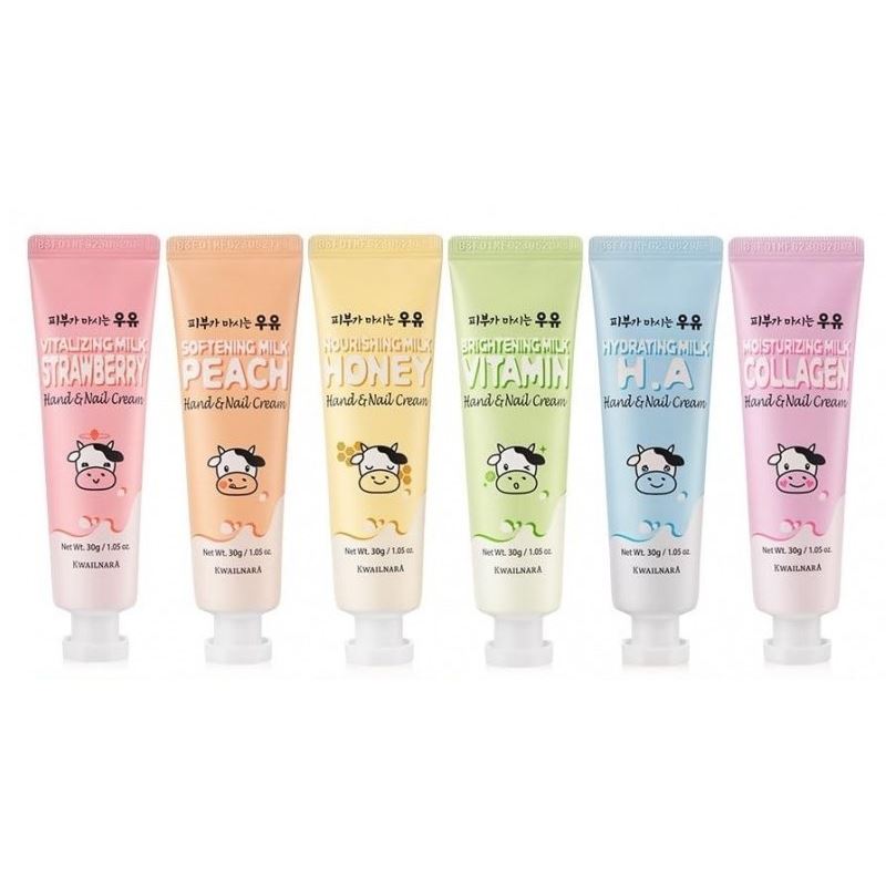 Welcos Skin Care Kwailnara Milk Hand & Nail Cream  Крем для рук и ногтей