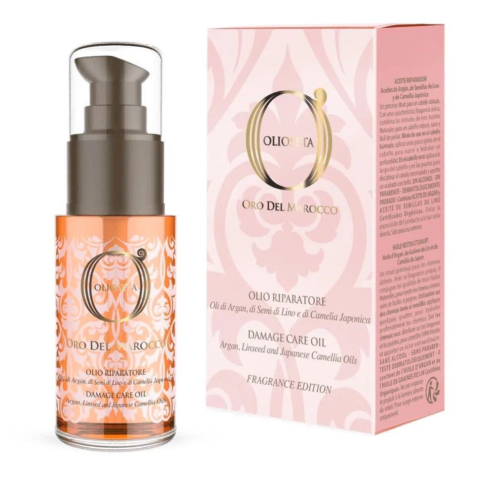 Barex Olioseta oro del Marocco Damage Care Oil Масло для поврежденных волос 