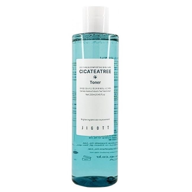 Jigott Cleansing Cicateatree Toner  Тонер для лица с экстрактами центеллы азиатской и чайного дерева