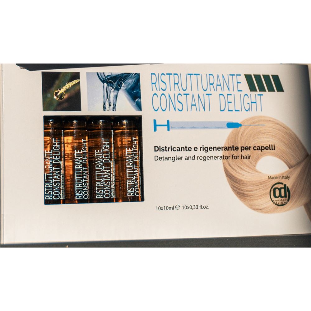 Constant Delight Intensive Ristrutturante Constant Delight Лосьон для волос восстанавливающий с гиалуроновой кислотой, маслом семян льна и макадамии