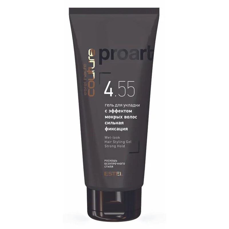 Estel Professional Haute Couture Styling Haute Couture Proart 4.55 Гель для укладки с эффектом мокрых волос Гель для укладки с эффектом мокрых волос сильная фиксация