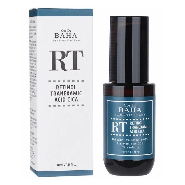 Cos De Baha Serum Retinol Tranexamic Serum (RT)  Антивозрастная сыворотка для лица с ретинолом и транексамовой кислотой